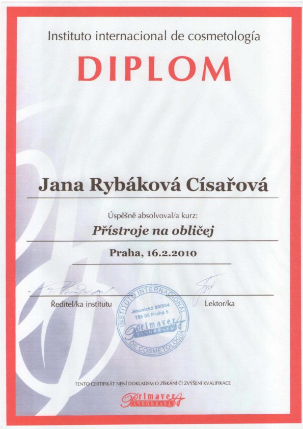 Certifikát 16