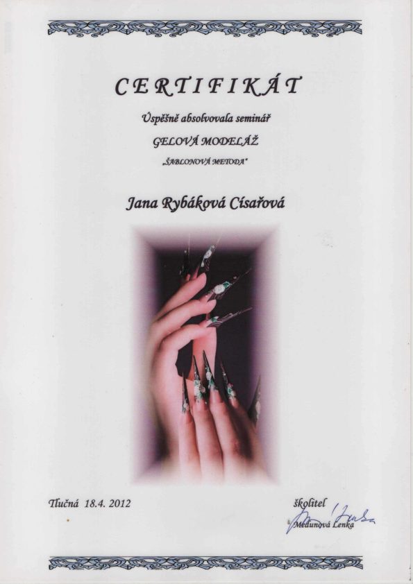 Certifikát 28