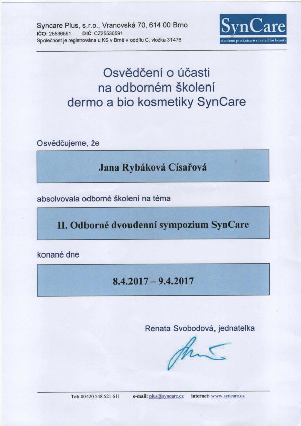 Certifikát 29