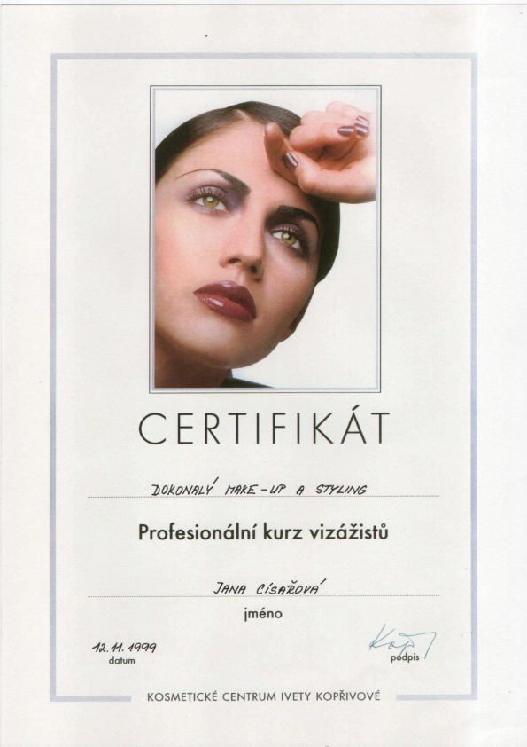 Certifikát 39