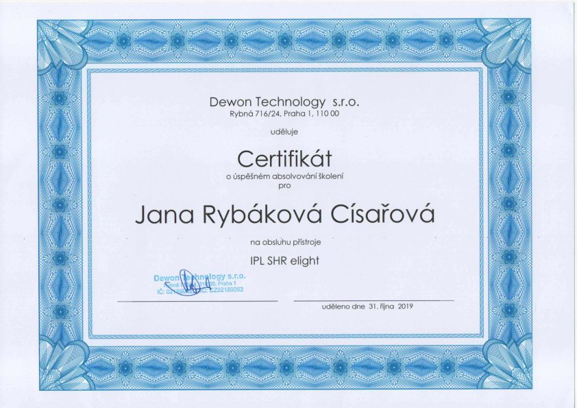 Certifikát 42