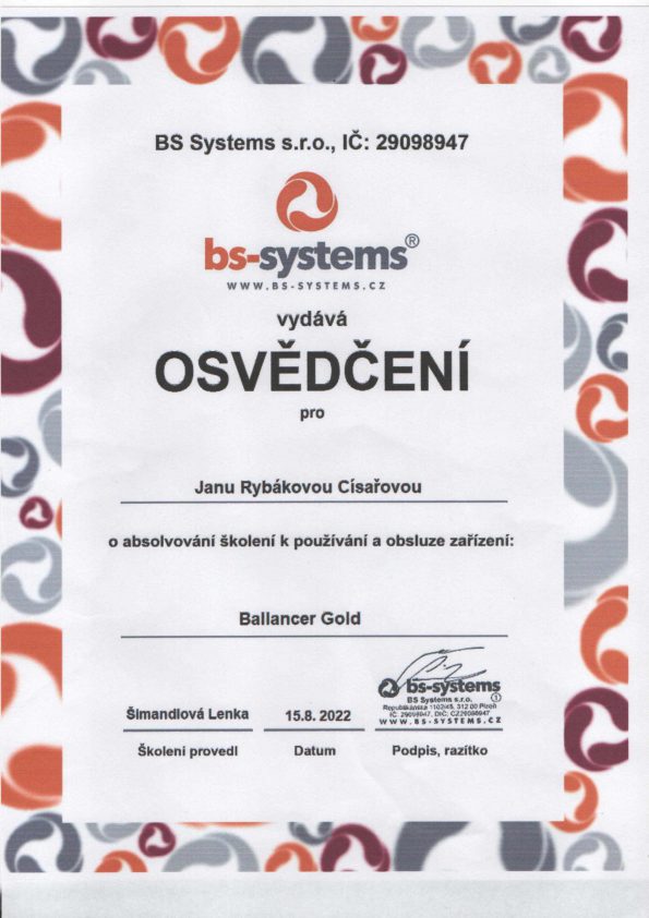 Certifikát 43